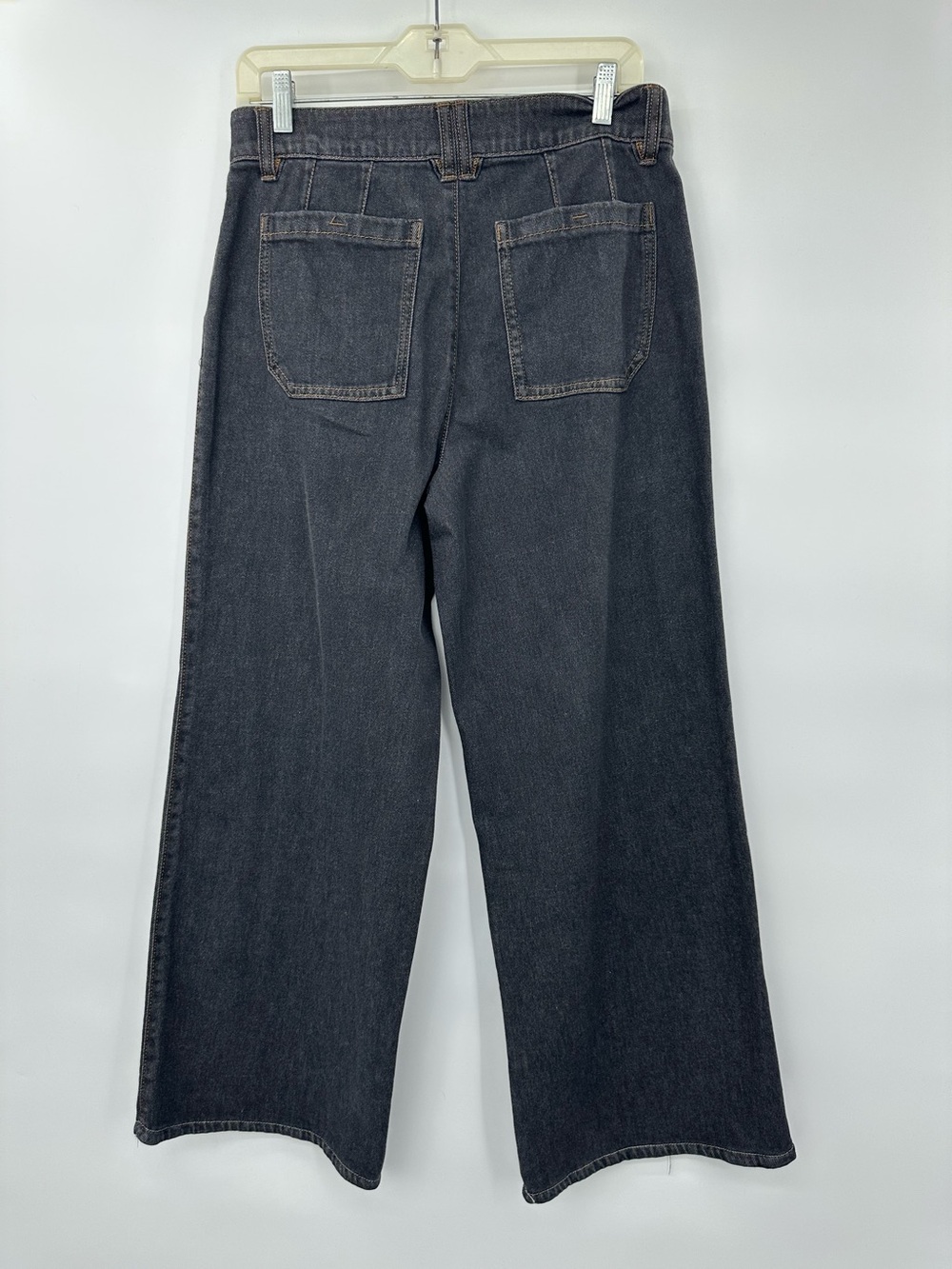 Democracy AB Technology Sky rise Wide leg dark Gray jeans size 4p